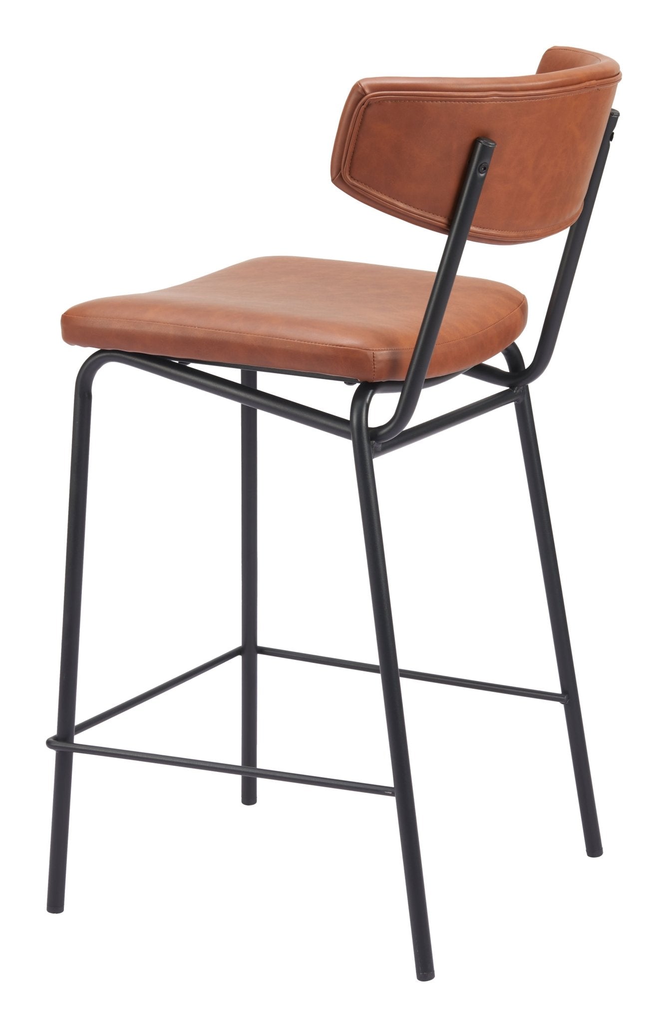 Charon Counter Stool (Set of 2) Vintage Brown - Cozy Roots Decor