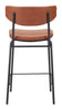 Charon Counter Stool (Set of 2) Vintage Brown - Cozy Roots Decor