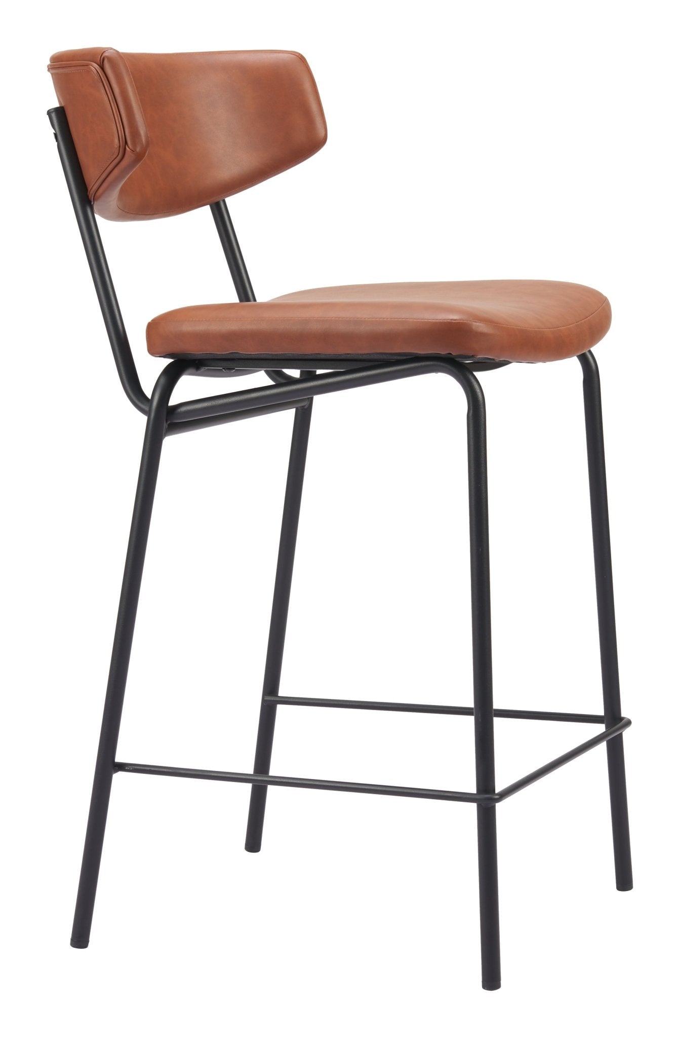 Charon Counter Stool (Set of 2) Vintage Brown - Cozy Roots Decor