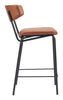 Charon Counter Stool (Set of 2) Vintage Brown - Cozy Roots Decor