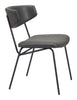 Charon Dining Chair (Set of 2) Vintage Black - Cozy Roots Decor