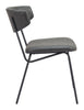 Charon Dining Chair (Set of 2) Vintage Black - Cozy Roots Decor