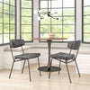 Charon Dining Chair (Set of 2) Vintage Black - Cozy Roots Decor