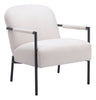 Chicago Accent Chair Ivory - Cozy Roots Decor