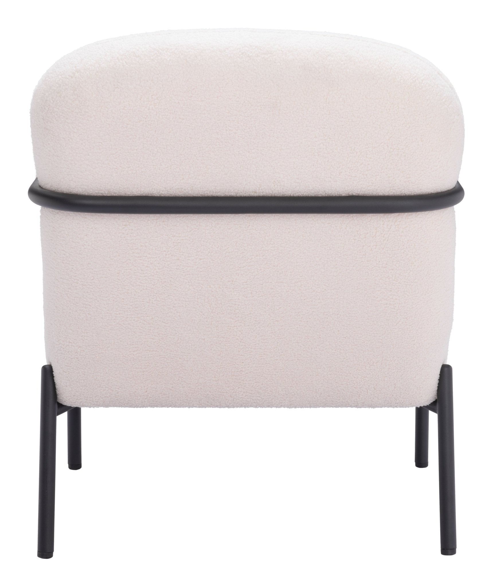 Chicago Accent Chair Ivory - Cozy Roots Decor