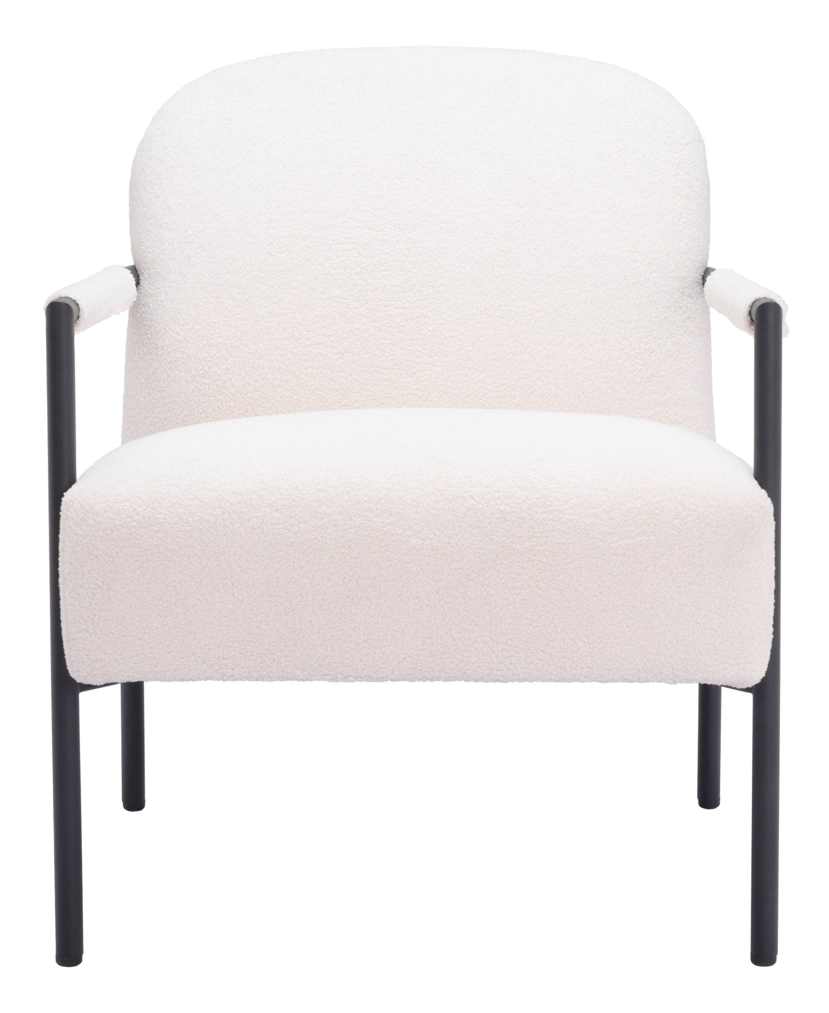 Chicago Accent Chair Ivory - Cozy Roots Decor