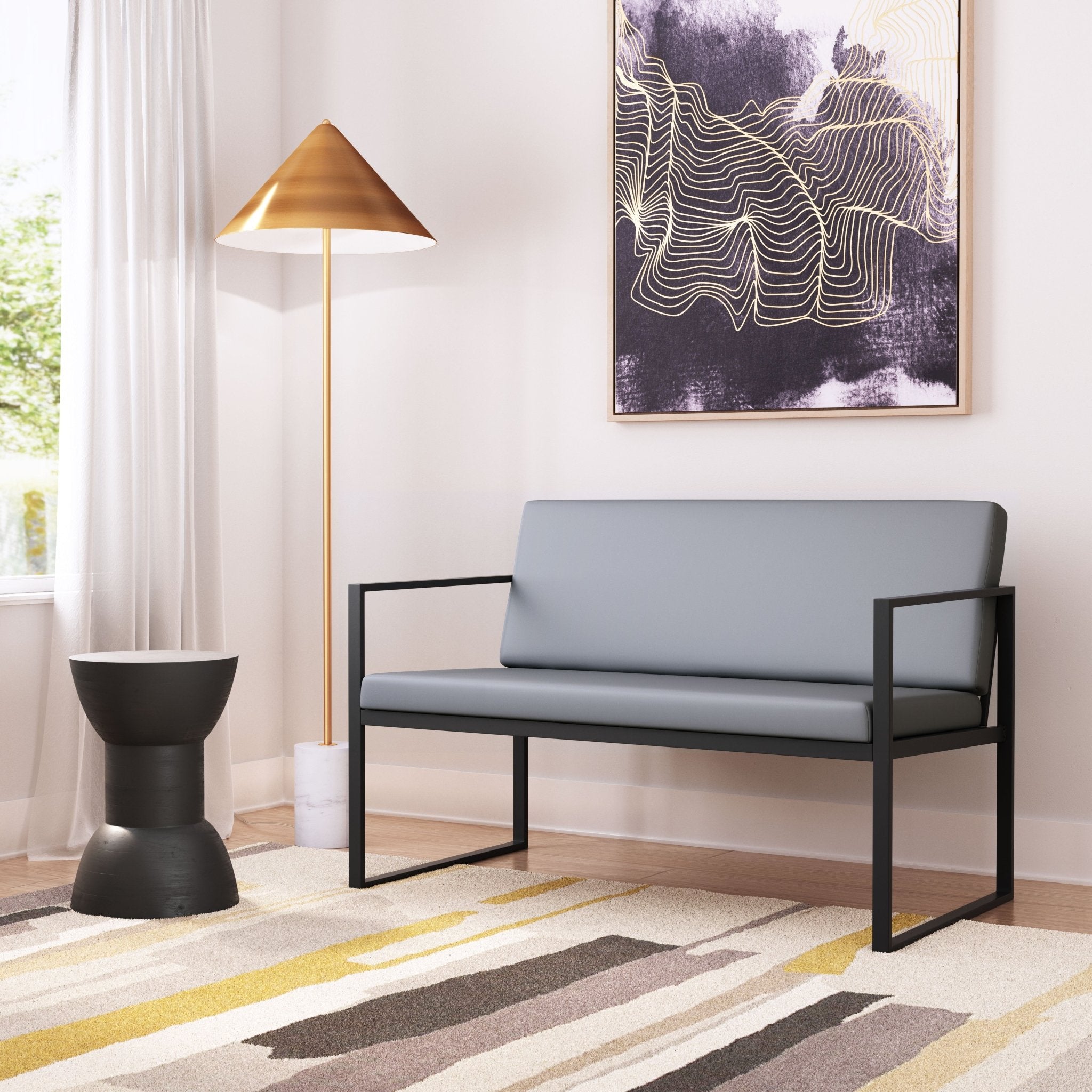 Claremont Sofa Gray - Cozy Roots Decor