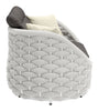 Coral Reef Loveseat Gray - Cozy Roots Decor