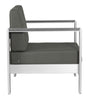 Cosmopolitan Armchair Dark Gray - Cozy Roots Decor