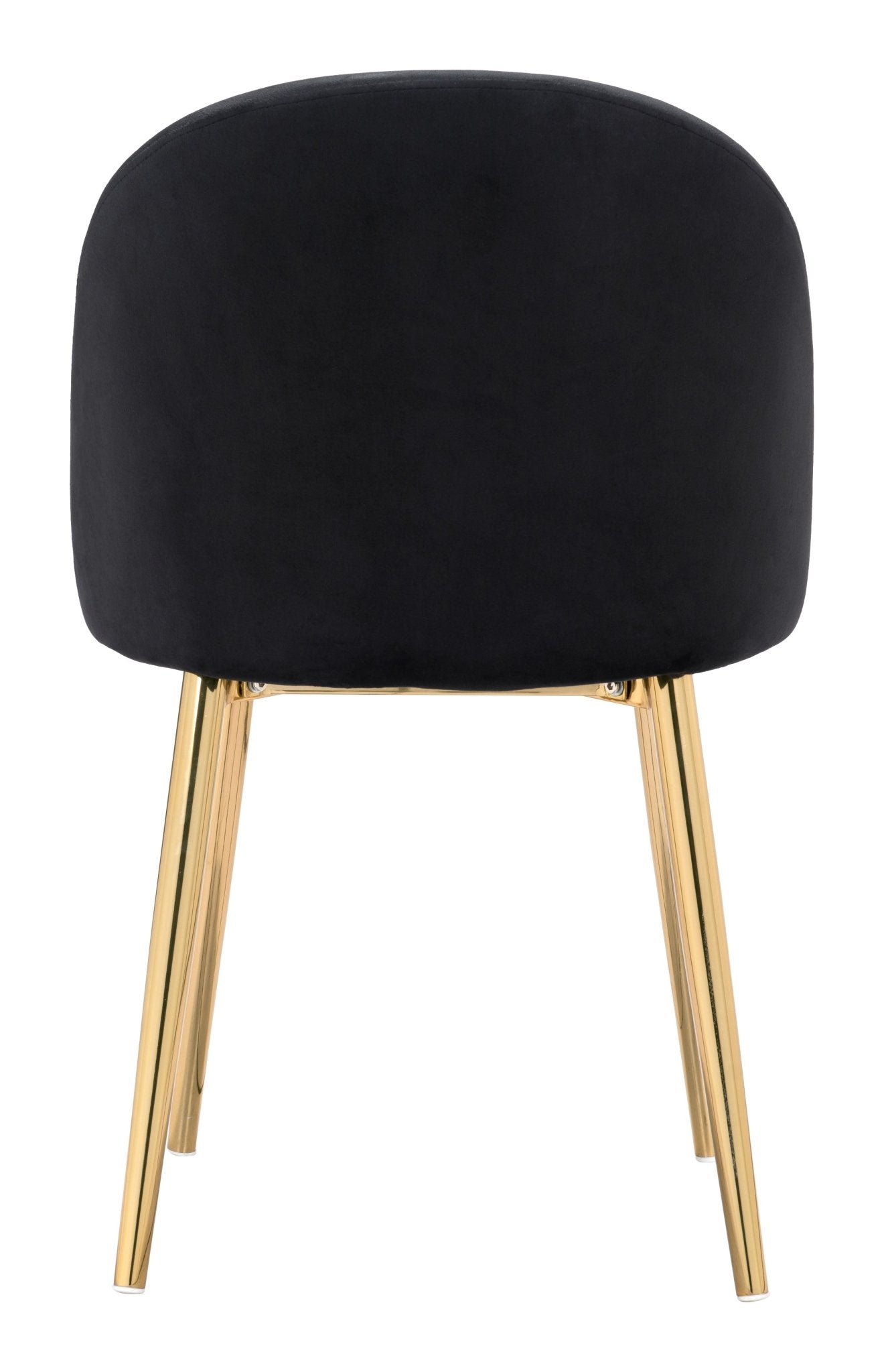Cozy Dining Chair (Set of 2) Black & Gold - Cozy Roots Decor