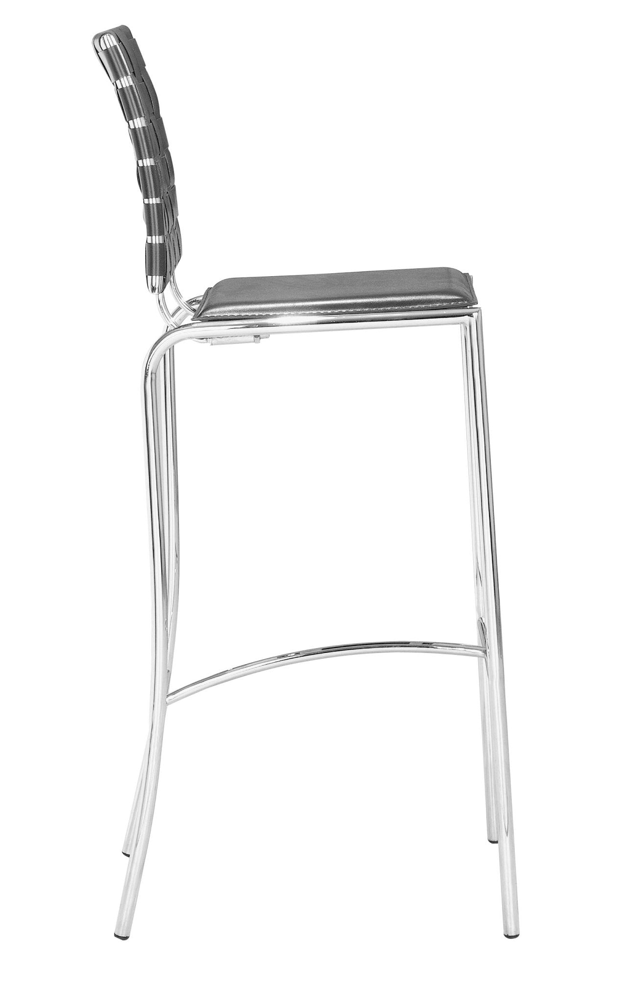 Criss Cross Barstool (Set of 2) Black - Cozy Roots Decor