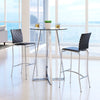 Criss Cross Barstool (Set of 2) Black - Cozy Roots Decor