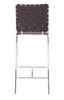 Criss Cross Counter Stool (Set of 2) Espresso - Cozy Roots Decor