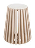 Cyprus Side Table White & Natural - Cozy Roots Decor