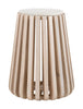Cyprus Side Table White & Natural - Cozy Roots Decor