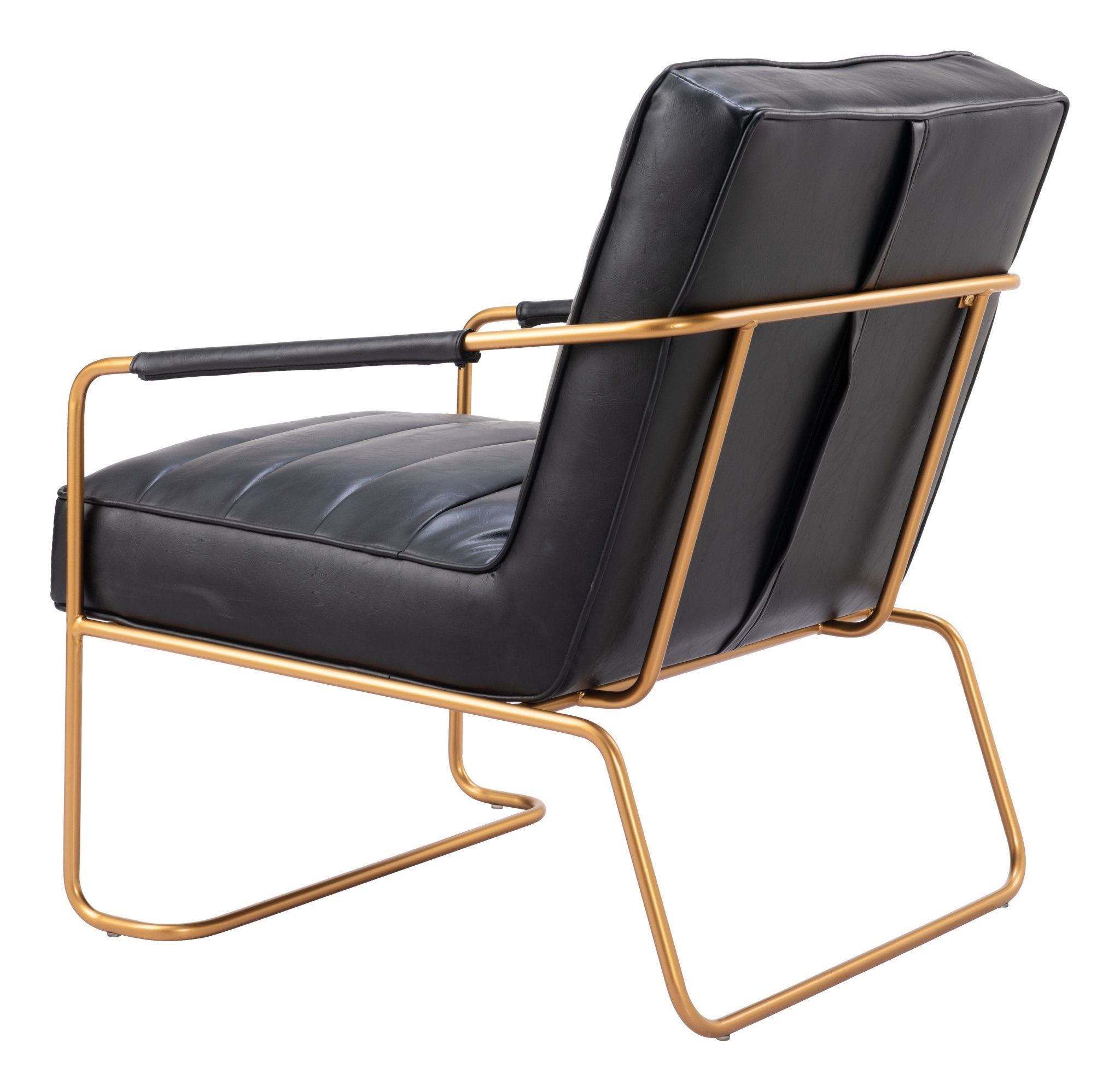 Dallas Accent Chair Vintage Black - Cozy Roots Decor