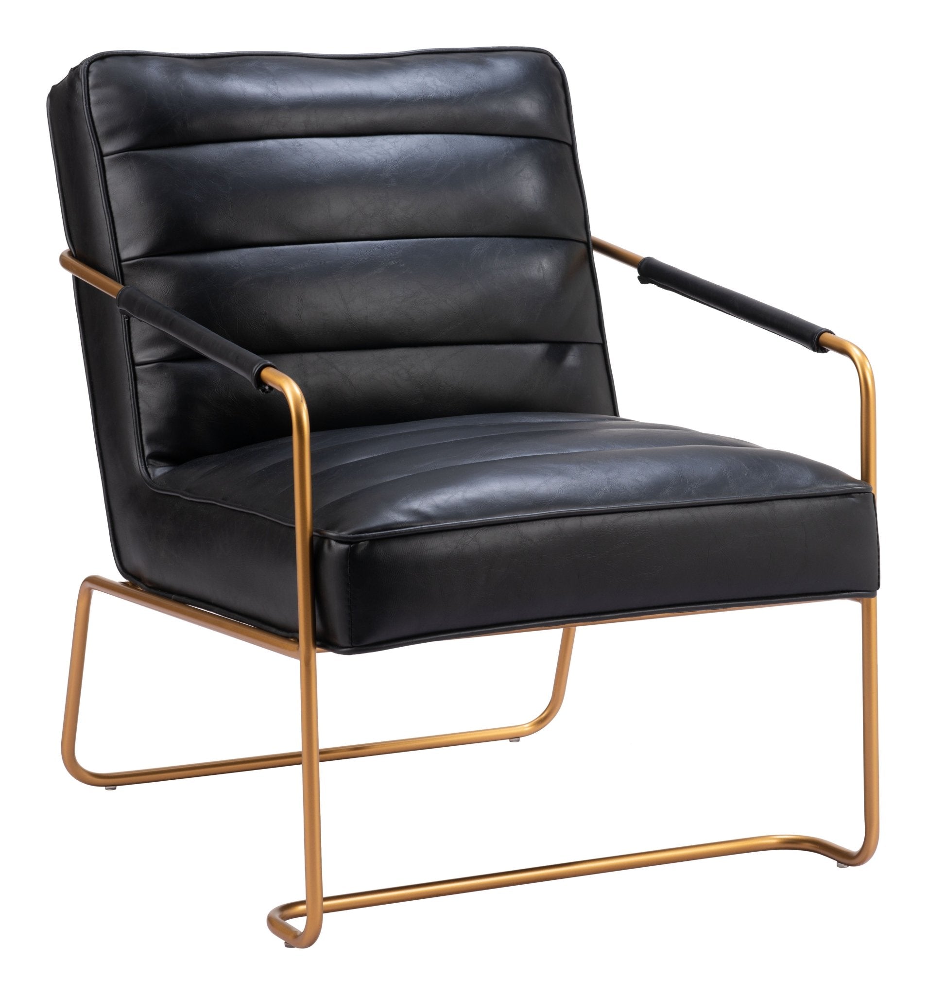 Dallas Accent Chair Vintage Black - Cozy Roots Decor