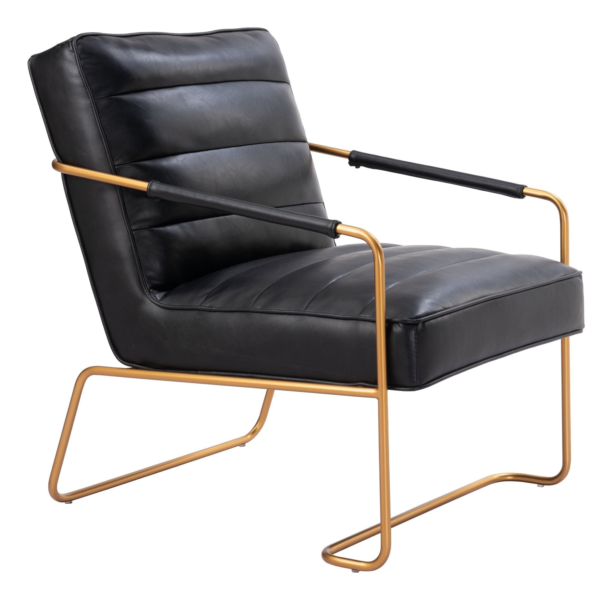 Dallas Accent Chair Vintage Black - Cozy Roots Decor