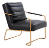 Dallas Accent Chair Vintage Black - Cozy Roots Decor