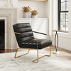 Dallas Accent Chair Vintage Black - Cozy Roots Decor