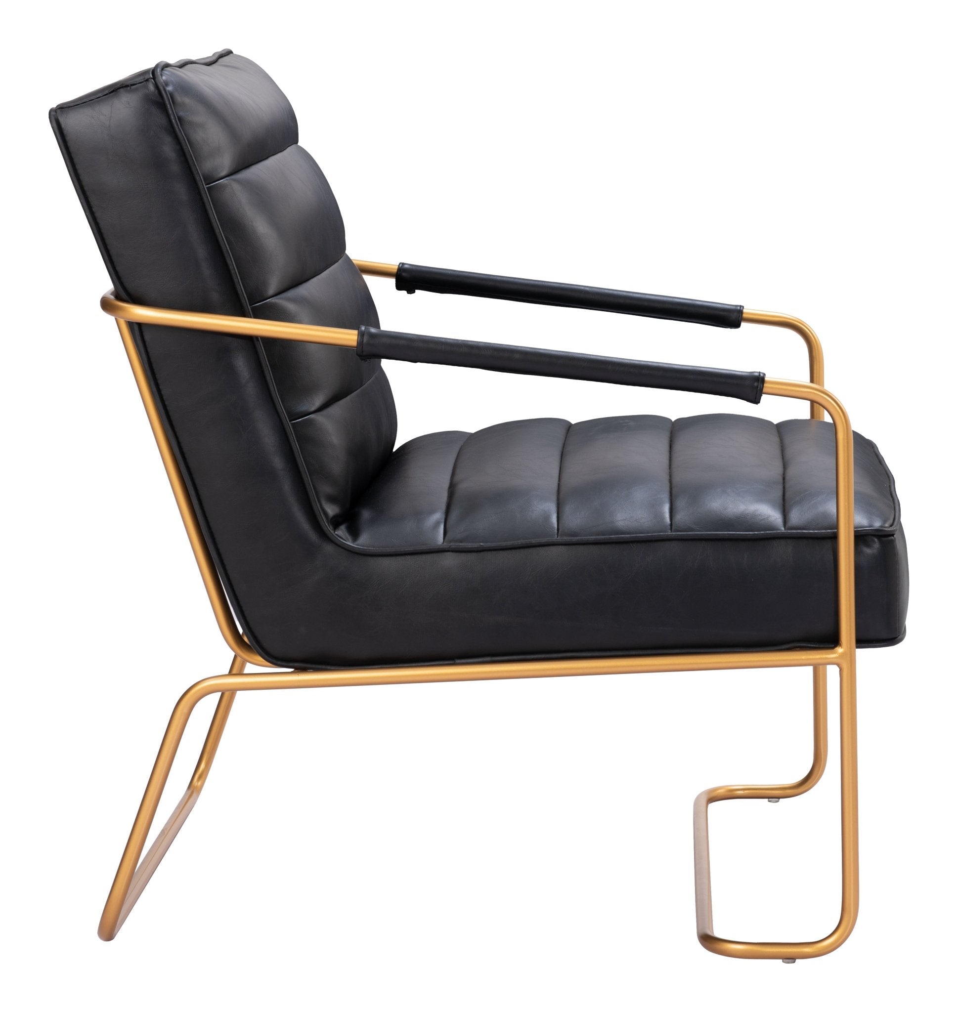 Dallas Accent Chair Vintage Black - Cozy Roots Decor
