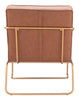 Dallas Accent Chair Vintage Brown - Cozy Roots Decor