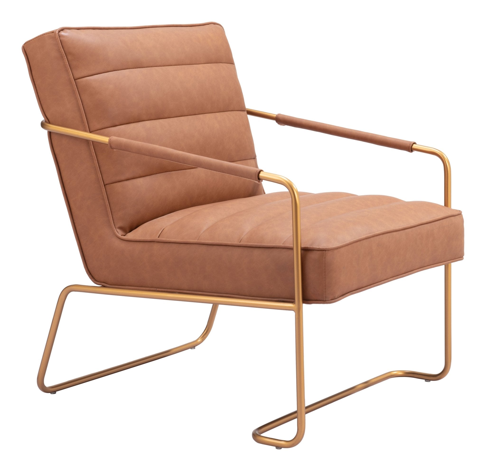 Dallas Accent Chair Vintage Brown - Cozy Roots Decor