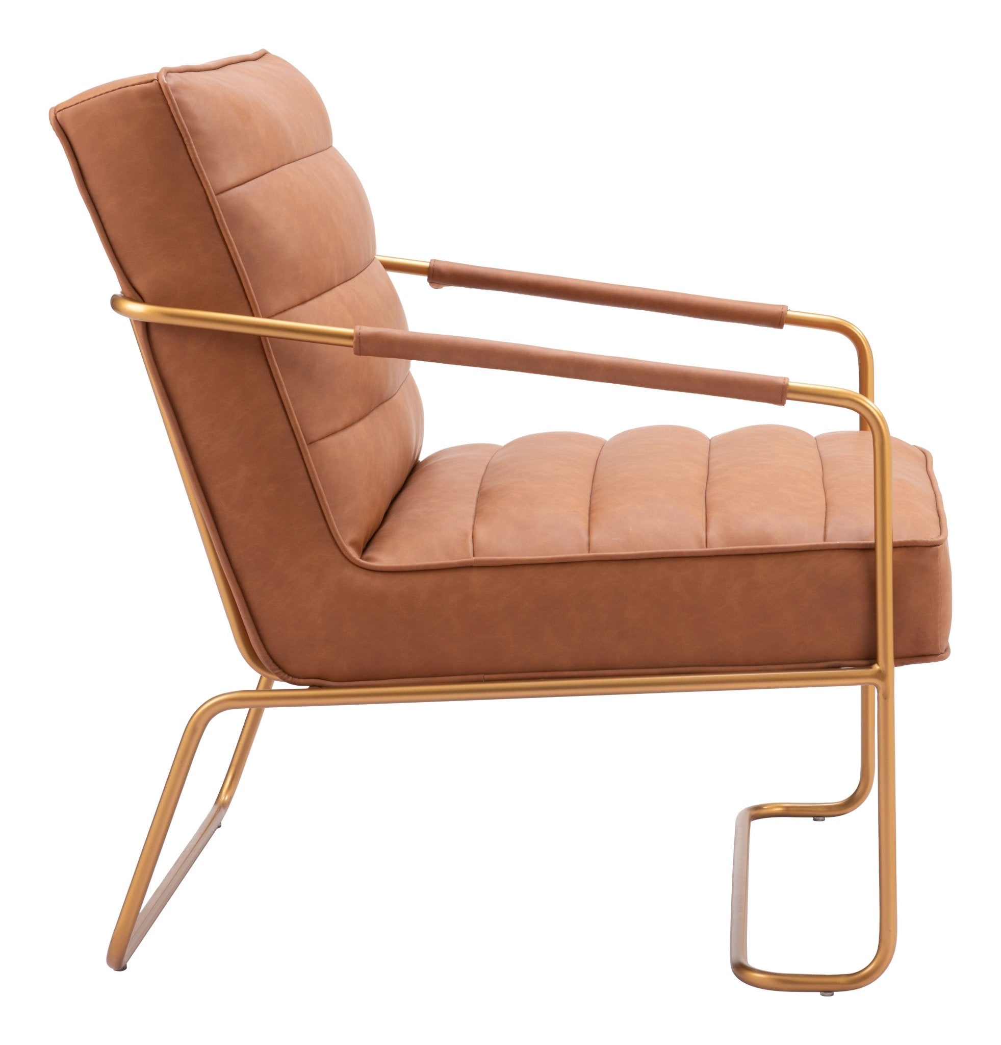 Dallas Accent Chair Vintage Brown - Cozy Roots Decor