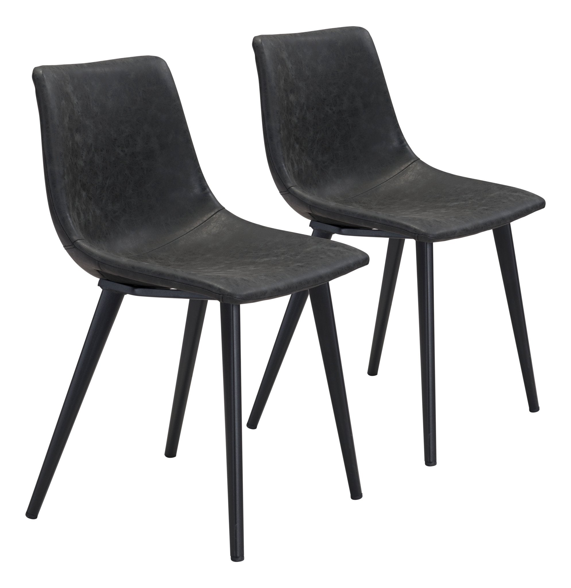 Daniel Dining Chair (Set of 2) Vintage Black - Cozy Roots Decor