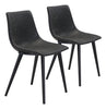 Daniel Dining Chair (Set of 2) Vintage Black - Cozy Roots Decor