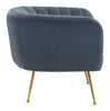 Deco Accent Chair Gray - Cozy Roots Decor