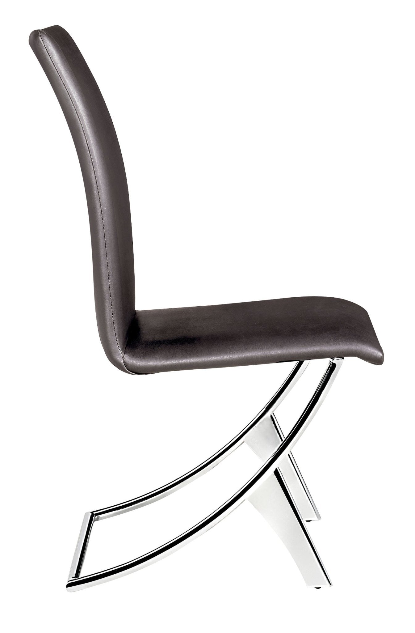 Delfin Dining Chair (Set of 2) Espresso - Cozy Roots Decor