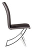 Delfin Dining Chair (Set of 2) Espresso - Cozy Roots Decor