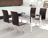 Delfin Dining Chair (Set of 2) Espresso - Cozy Roots Decor