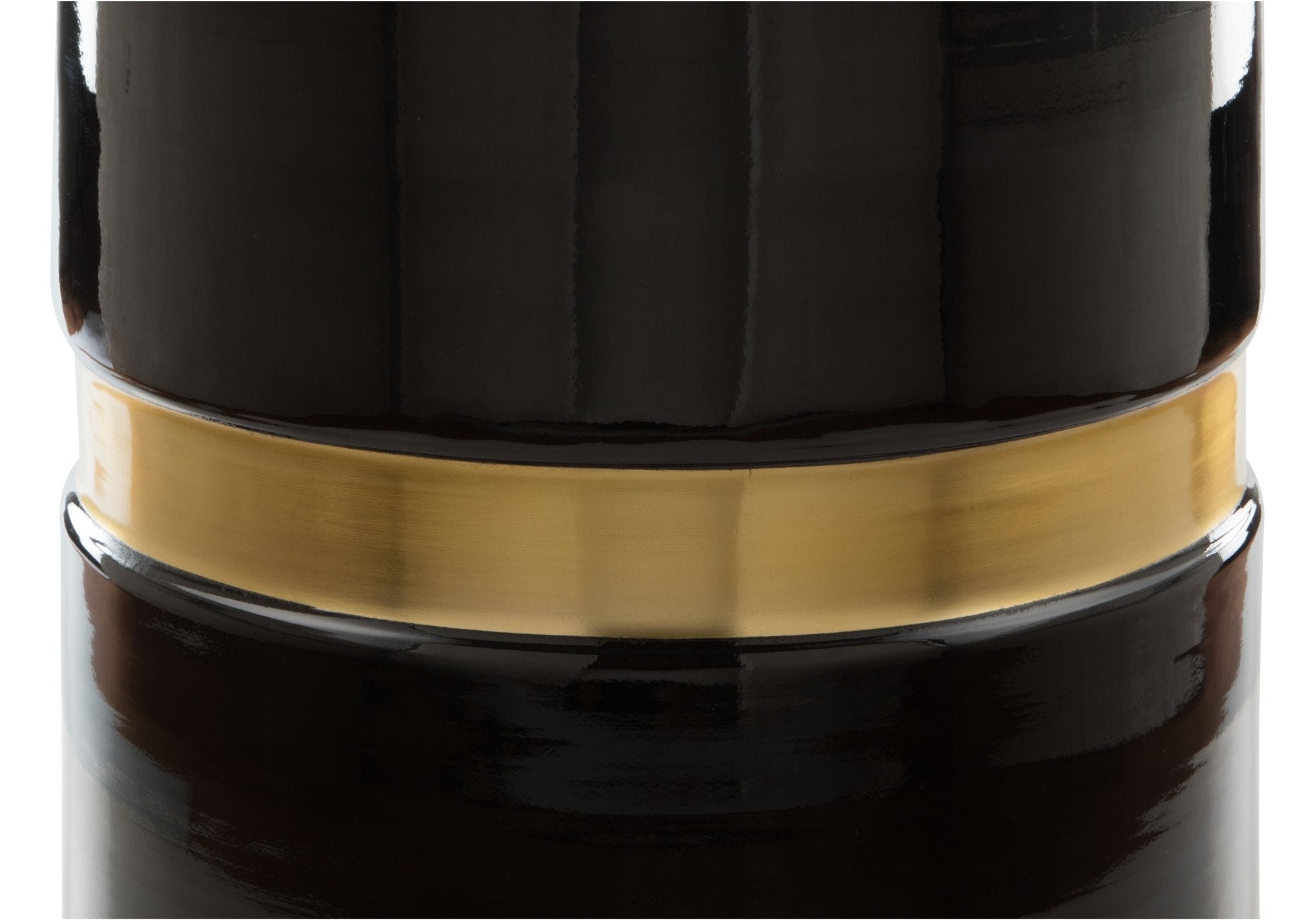 Density Side Table Black & Gold - Cozy Roots Decor