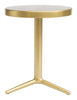 Derby Accent Table Gold - Cozy Roots Decor