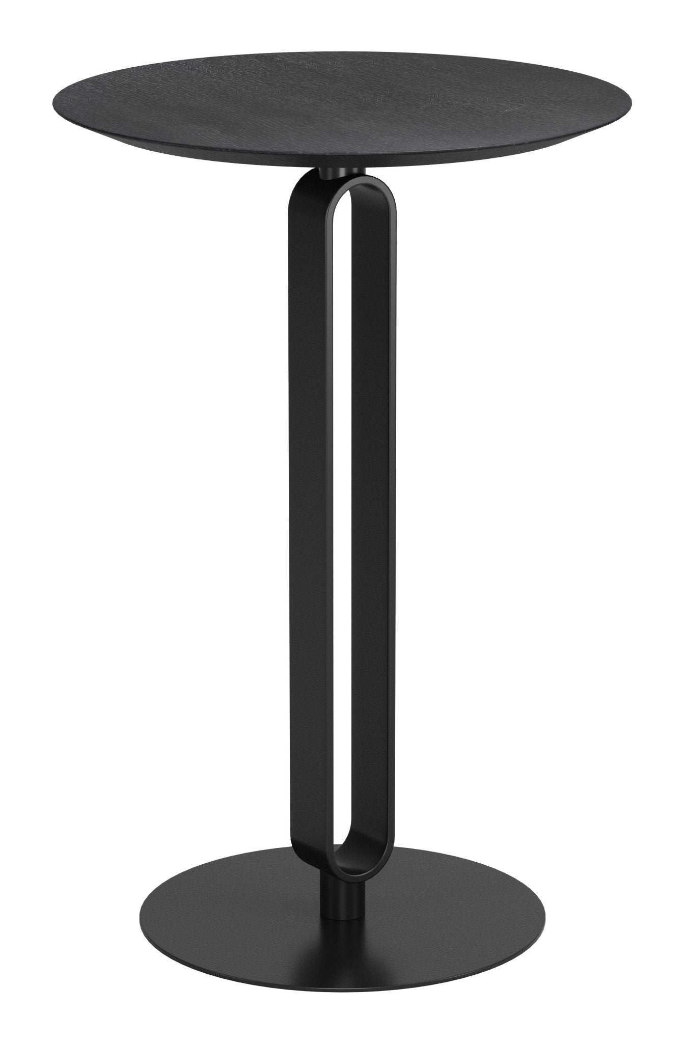 Derry Counter Table Black - Cozy Roots Decor
