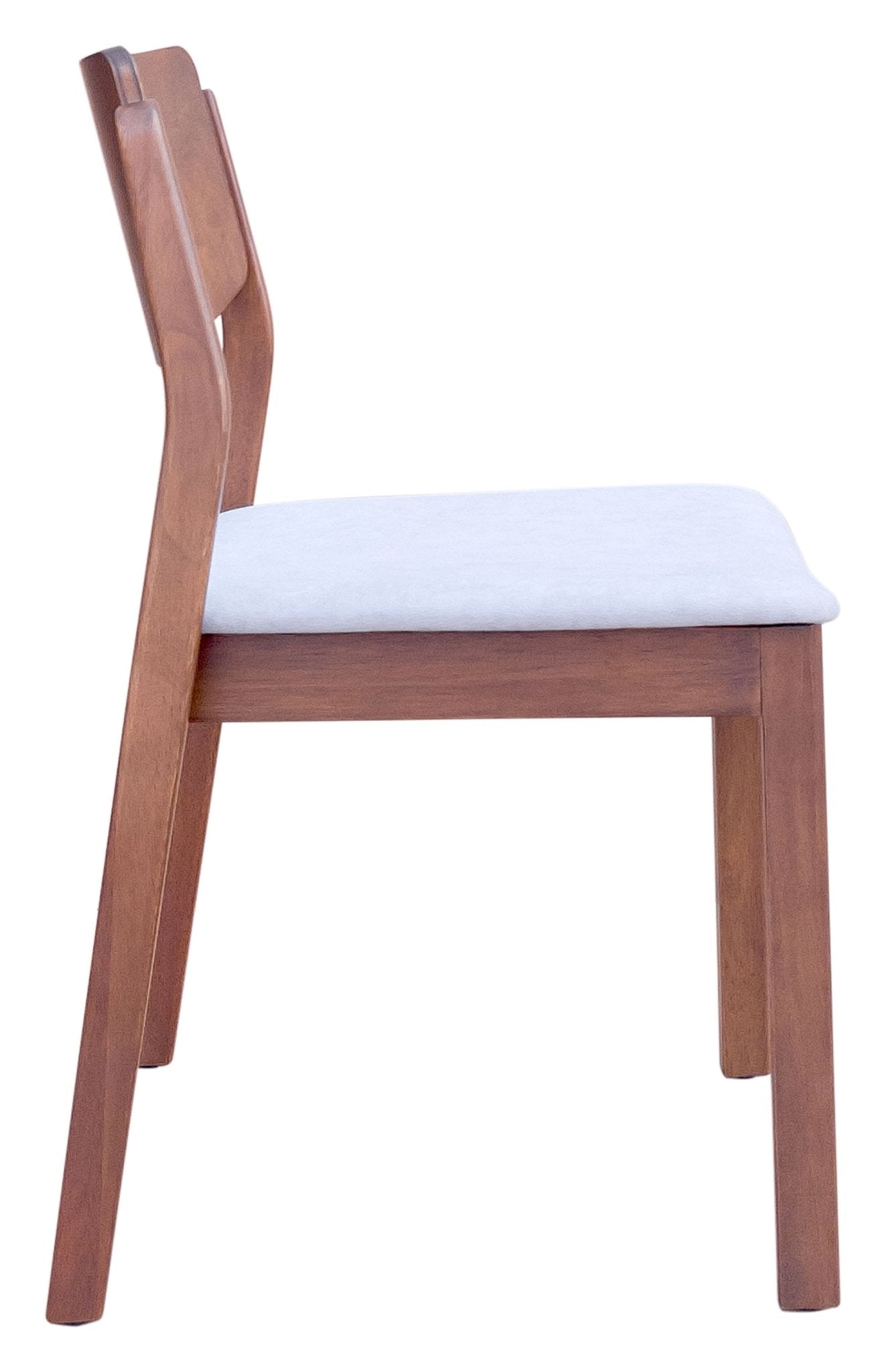 Desdamona Dining Chair (Set of 2) Light Gray & Walnut - Cozy Roots Decor