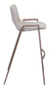 Desi Barstool (Set of 2) Beige & Walnut - Cozy Roots Decor