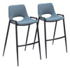 Desi Barstool (Set of 2) Blue - Cozy Roots Decor