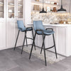 Desi Barstool (Set of 2) Blue - Cozy Roots Decor