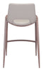 Desi Counter Stool (Set of 2) Beige & Walnut - Cozy Roots Decor