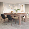 Desi Dining Chair (Set of 2) Black & Walnut - Cozy Roots Decor