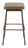 Divat Barstool (Set of 2) Taupe & Walnut - Cozy Roots Decor