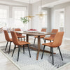 Dolce Dining Chair (Set of 2) Vintage Brown - Cozy Roots Decor