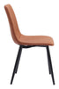 Dolce Dining Chair (Set of 2) Vintage Brown - Cozy Roots Decor