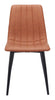 Dolce Dining Chair (Set of 2) Vintage Brown - Cozy Roots Decor
