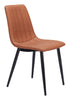 Dolce Dining Chair (Set of 2) Vintage Brown - Cozy Roots Decor