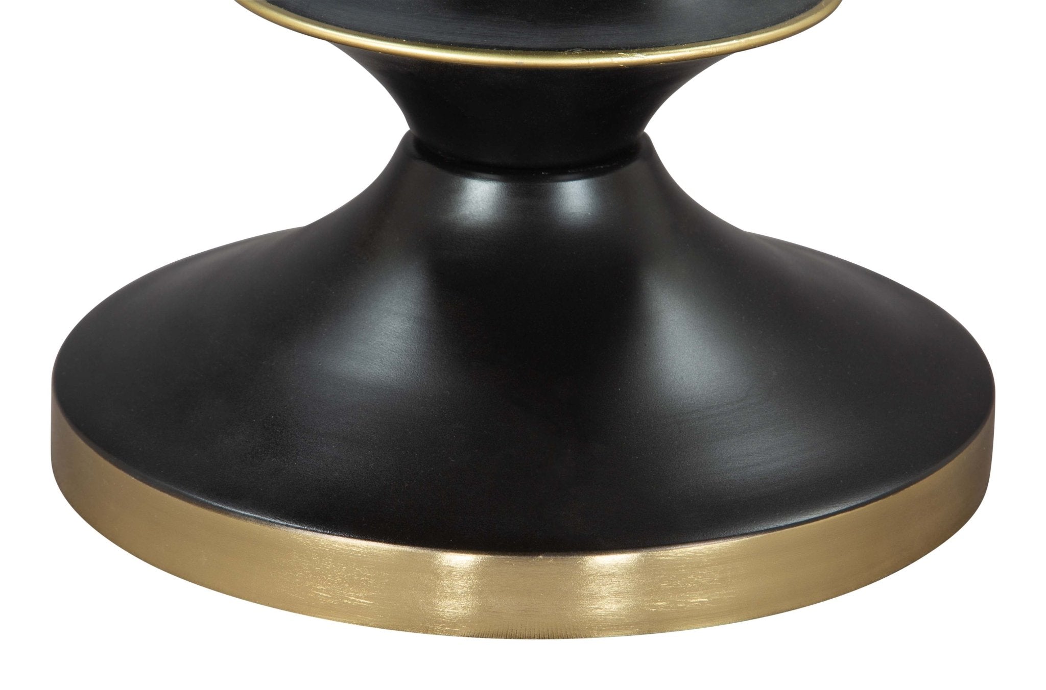 Donahue Side Table Gold & Black - Cozy Roots Decor