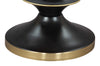 Donahue Side Table Gold & Black - Cozy Roots Decor